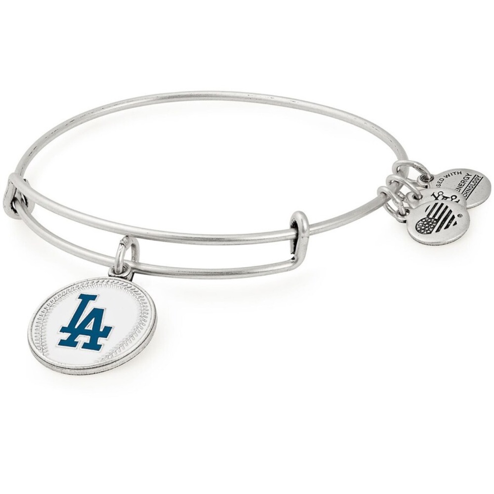 Los Angeles Dodgers Alex & Ani Women's Stack Bracelet NWOT